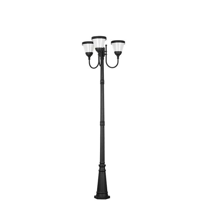 QYY-Wiring integrated cone solar led garden light